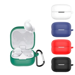 Couverture de boîtier en silicone antichoc avec crochet à clips pour Sony LinkBuds Fit