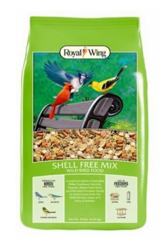 Royal Wing 13680 Animals & Pet Supplies 10 Pounds Shell-Free Wild Bird Food Mix - Picture 1 of 2