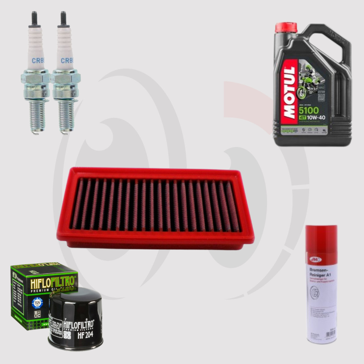 Kit vidange MT-03 2016-2017 avec huile Motul 5100 10w40 4L et filtre