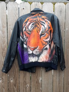 tiger leather jacket