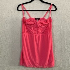 Urban Outfitters Brenna Bustier Pink Underwire Dress size L