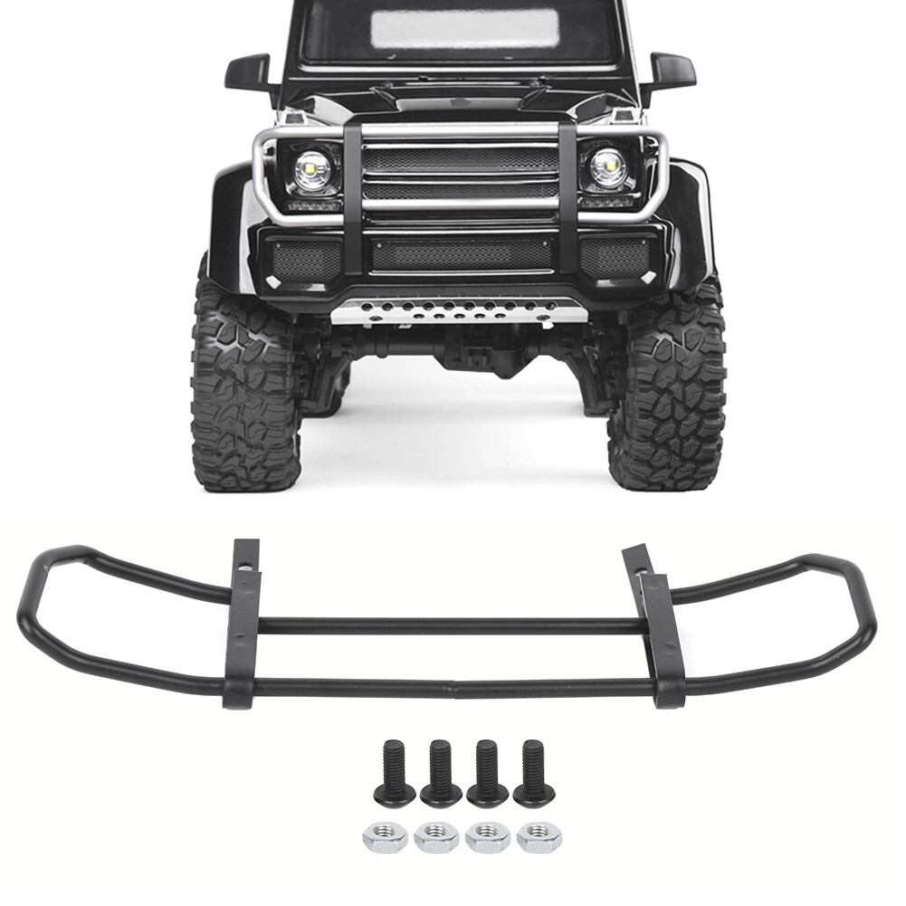 Rc Battle Bumper GRC Metal Front Bumper Armor Guard Suit For TRX-4 G500 TRX-6  G63 RC Trx4 Kit
