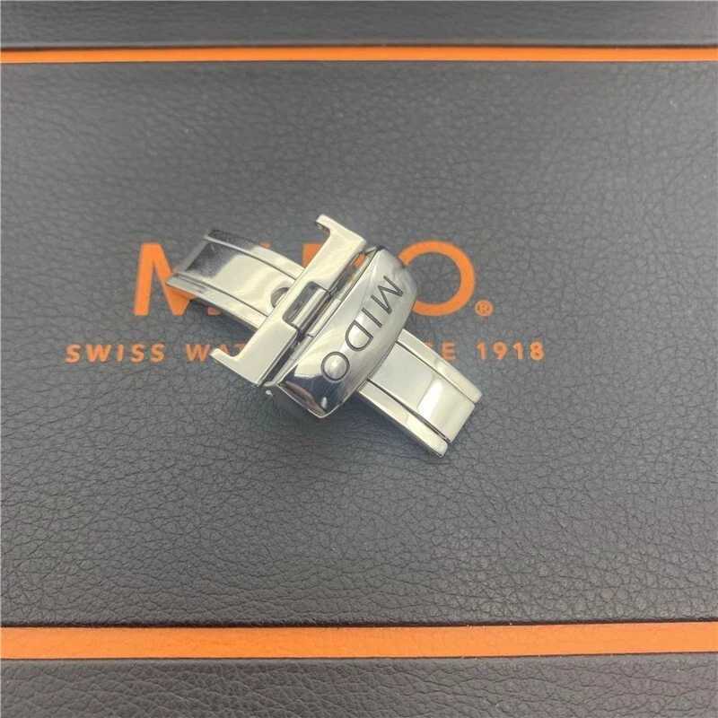 Новый MIDO 18 мм 20 мм стальной застежки пряжка для кожаный ремешок 18 мм на конце пряжки - Изображение 3 из 4