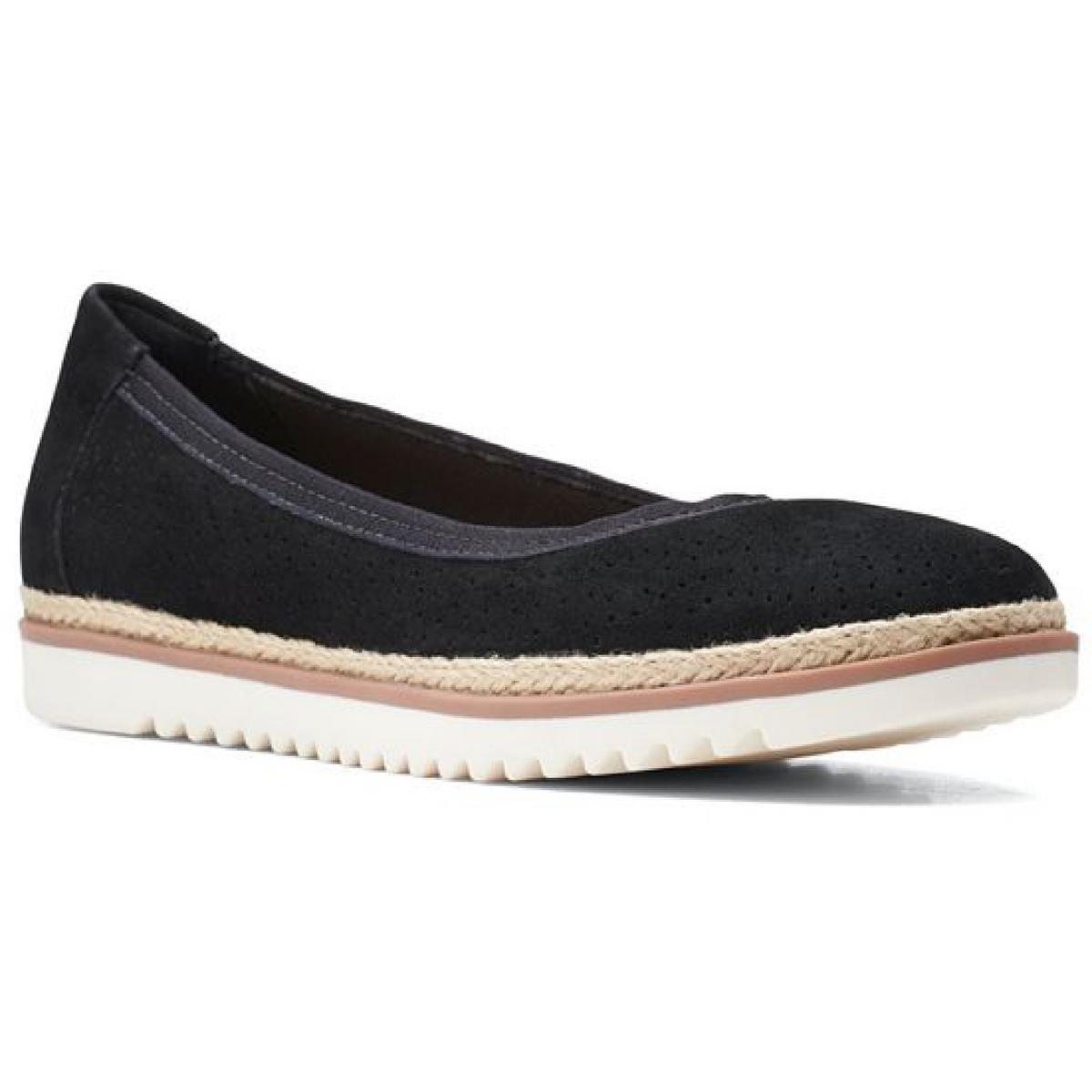 Женские кроссовки-слипоны Clarks Serena Kellyn черного цвета 65 Medium BM BHFO 8500 4290₽