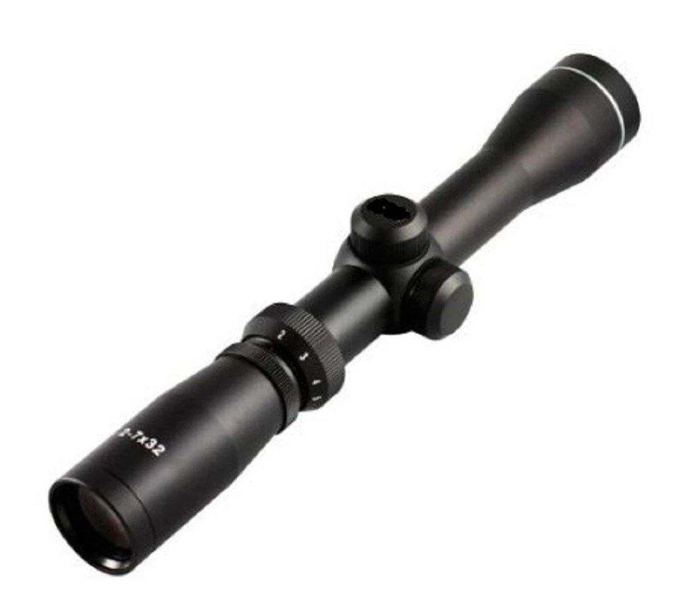 Mosin Nagant 91/30 M44 2-7x32 Long Eye Relief Scout Scope + Short Mount Combo - Image 3 of 4