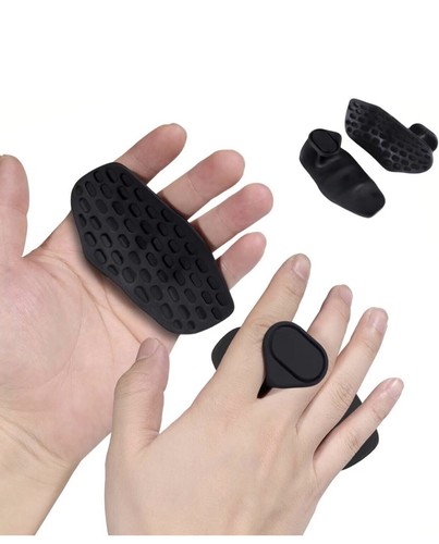 Original Weight Lifting Grips for Men Women Deadlifts, Rows, One Size, Black - Picture 8 of 8