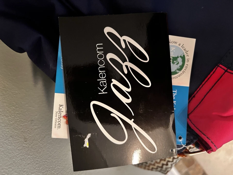 Diaper Bag Stroller Messenger Bag Kalencom JAZZ Navy Blue Durable NWT - Image 3 of 4