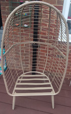 Aldi Belavi Cocoon Egg Chair Frame Garden Chair Rattan Wicker Woven Effect