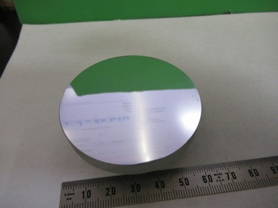 AUS JENA GERMANY MOUNTED MIRROR OPTICS MICROSCOPE PART AS PICTURED T2-A-45