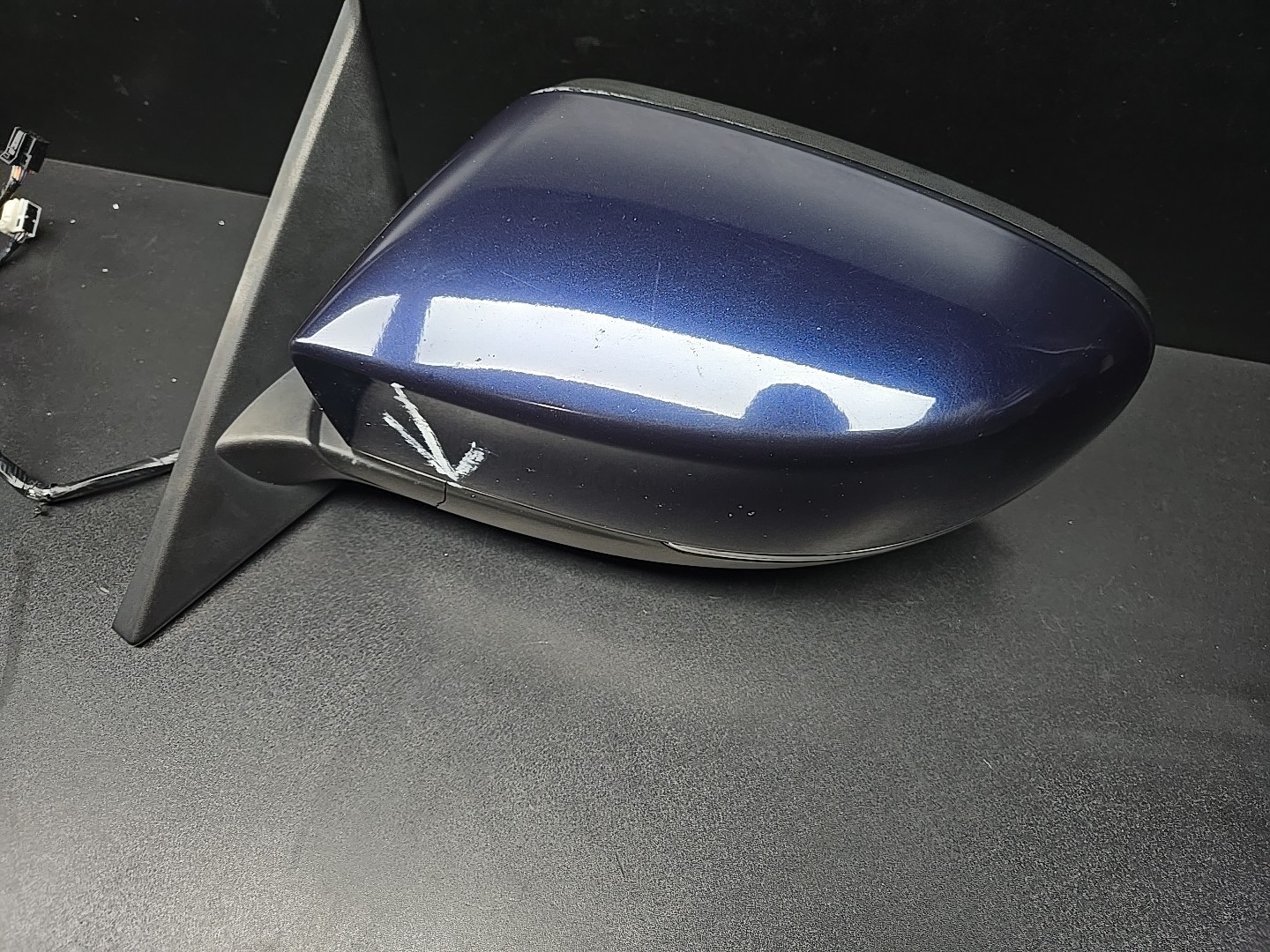 2014-2017 MASERATI GHIBLI EXTERIOR LEFT DRIVER SIDE VIEW W/CAMERA MIRROR BLUE OE
