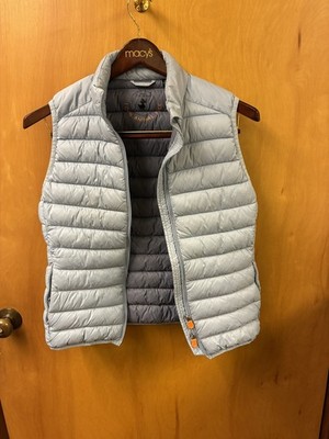 Save the Duck Unixes Ultra Light Puffer Vest Blue, small size