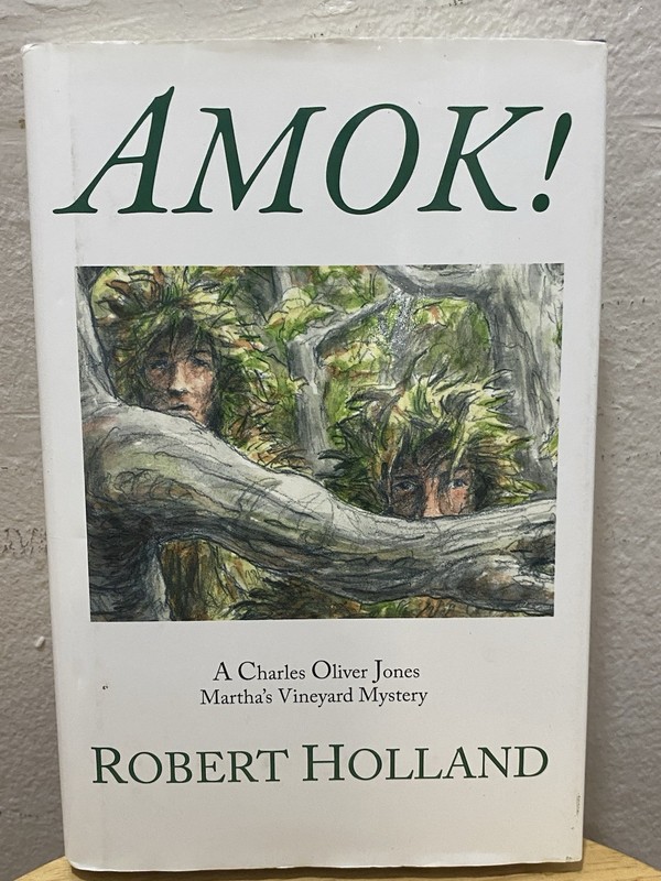 AMOK! Robert Holland Signed Autographed First Edition 2006 Hardcover Myster DJ