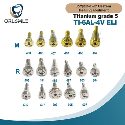 1/3/5 pcs Dental Healing abutment healing cap fit to Osstem TS Mini /Regular