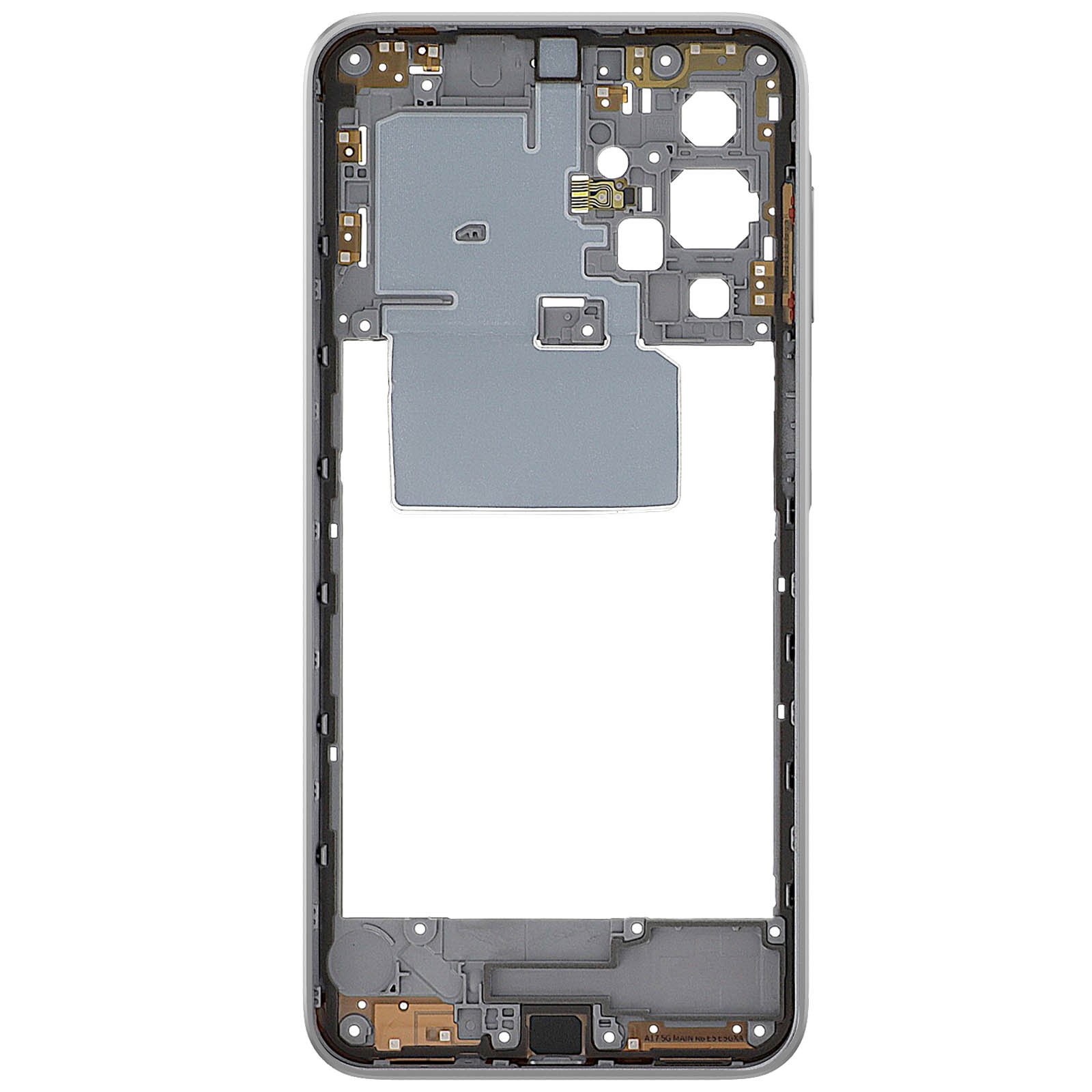 Châssis central gris d'origine constructeur pour Galaxy A17 5G