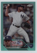 2023 Topps Chrome Update Aqua Refractor /199 Randy Vasquez Vásquez #USC71 0q1p