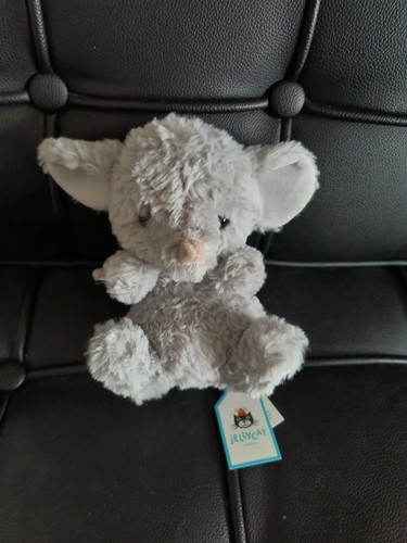 Jellycat Yummy Mouse weicher Plüsch AUSVERKAUFT NEU MIT ETIKETT 100 % ECHT KEIN GEFÄLSCHT - Bild 1 von 4