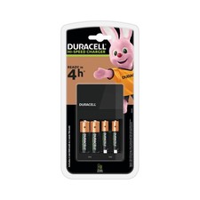 Image of Duracell 4 Hour Battery Fast Charger CEF14 with 2x AA/2x AAA Batteries 5004979