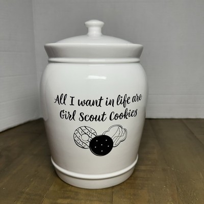Girl Scout Cookie Jar, New