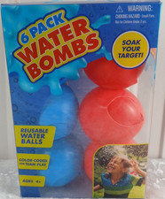 The Best Brand 6 Lack Water Bombs Reusable Water Balls