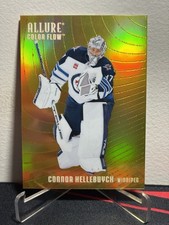 2025-26 Upper Deck ALLURE CONNOR HELLEBUYCK #CF-27 ORANGE YELLOW COLOR FLOW