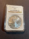 2003 Silver Eagle MS 69 NGC