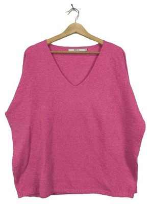 ONLY LIFE V-Ausschnitt-Pullover Damen Pullover Gr. DE 42 pink Casual-Look