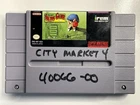 Super Nintendo Cartridge The Skins Game SNES Tested Working