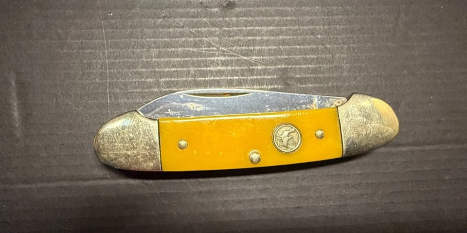 Navaja de Bolsillo Alemania Cubiertos Bertram 352-Y Gallina y Gallo De Colección Sin Caja Foto 3 de 4