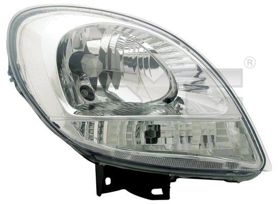 Hauptscheinwerfer Rechts TYC 20 0361 05 2 FÜR Renault Frontscheinwerfer-image