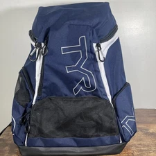 TYR Alliance 45L Backpack Blue Swimming Gym Bag