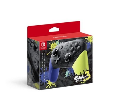 Nintendo Official Switch Pro Controller Splatoon 3 Edition Genuine HAC-A-FSSKT