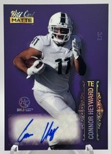 2022 Wild Card Matte - Connor Heyward Holo-Lux Rookie Autograph 3/3 Steelers