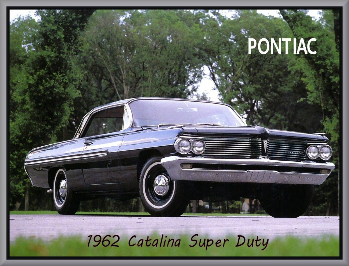 1962 Pontiac Catalina Super Duty Black, Toolbox - Refrigerator