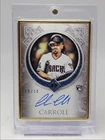 CORBIN CARROLL 2023 TOPPS TRANSCENDENT ROOKIE GOLD FRAMED RC AUTO 10/10 Q0004