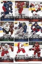 2008/09 UD 1 YOUNG GUNS  LOT 31/50 SUTTER,MASON,HELM