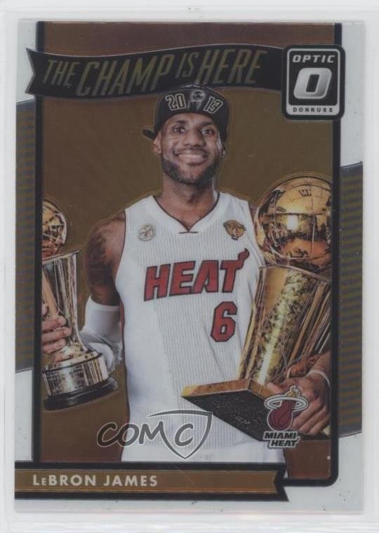 2016-17 Panini Donruss Optic The Champ is Here LeBron James #1 00jz