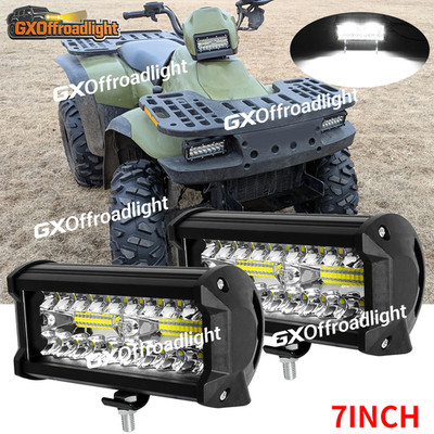 Fit Polaris Headlight 7'' LED Sportsman 1996 1997 1998 1999 2000 2001 2002 2003