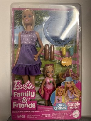Barbie Malibu & Club Chelsea - Barbie Family and Friends Puppe Doppelpack 