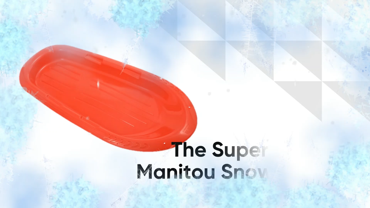 Toboggan Snow Sled for Kids - Adults 48