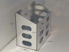 Aluminum Jerry Can Holder Mount 5.28 Gallons/20L Gas Rack Fuel Gasoline