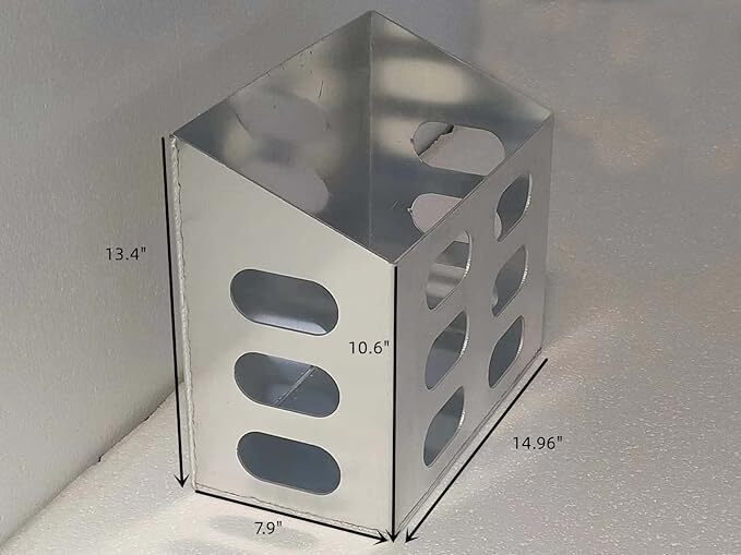 Pit Posse Aluminum Fuel Jug Rack Holder Single Mount Trailer Organizer eBay