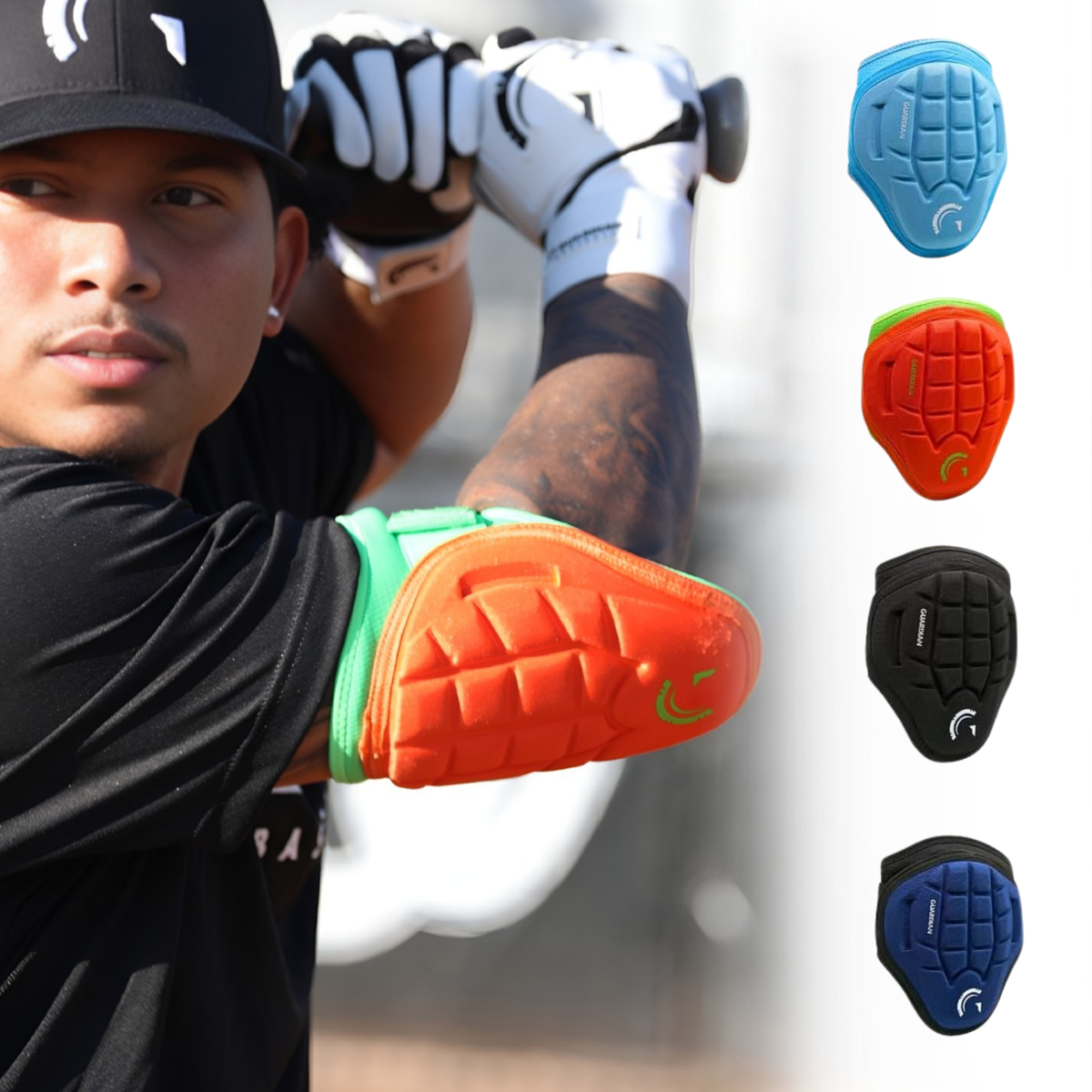 Guardian Baseball Batters Protective Elbow Guard Adult Youth