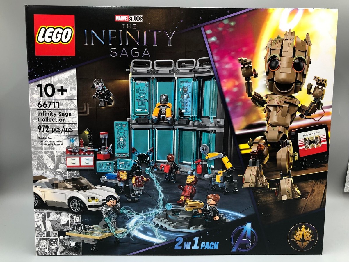 Lego Marvel Infinity Saga, 66711 (2 in Pack), Lego 76216 76217