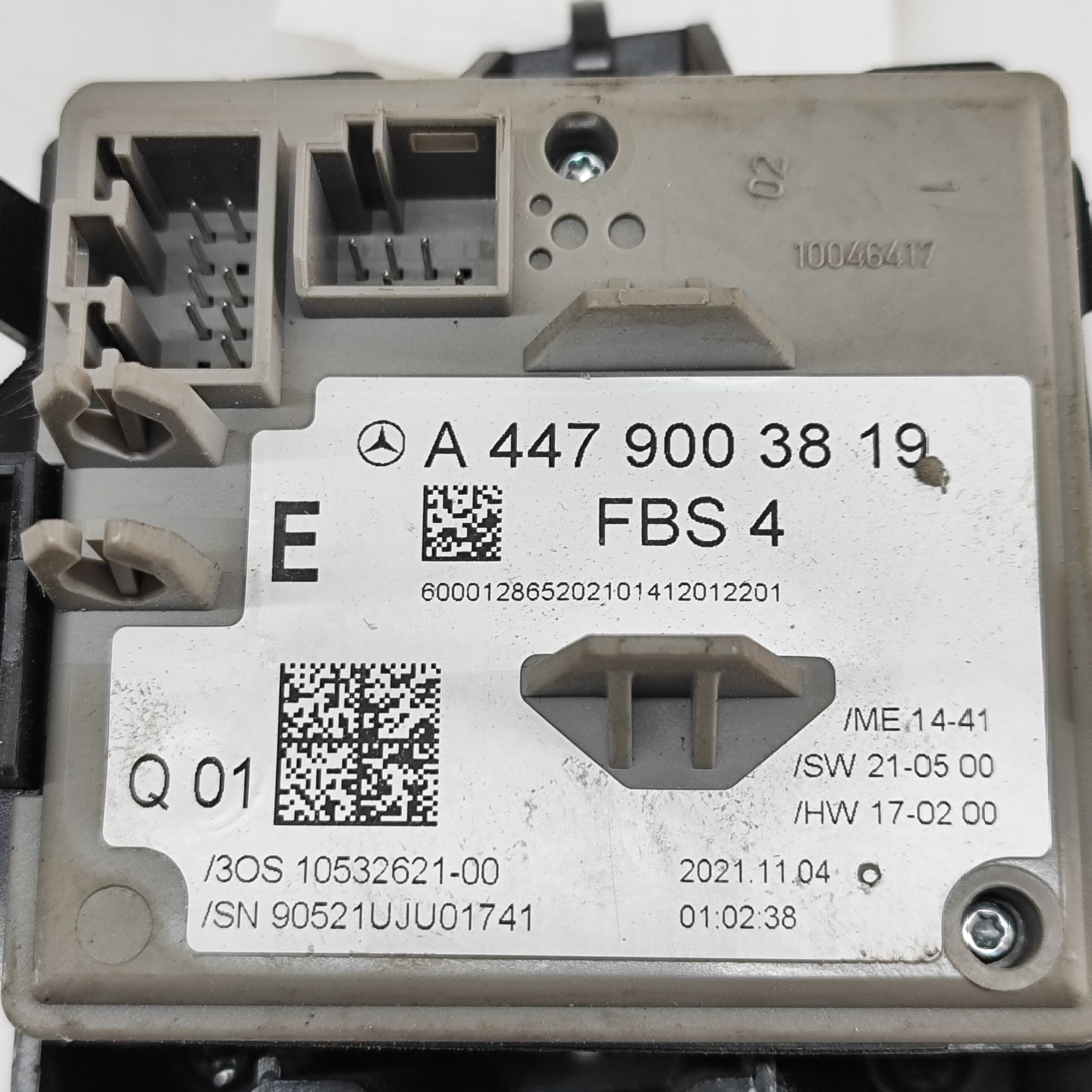 MERCEDES-BENZ VITO Furgon W447 Ignition Lock A4479003819 2018