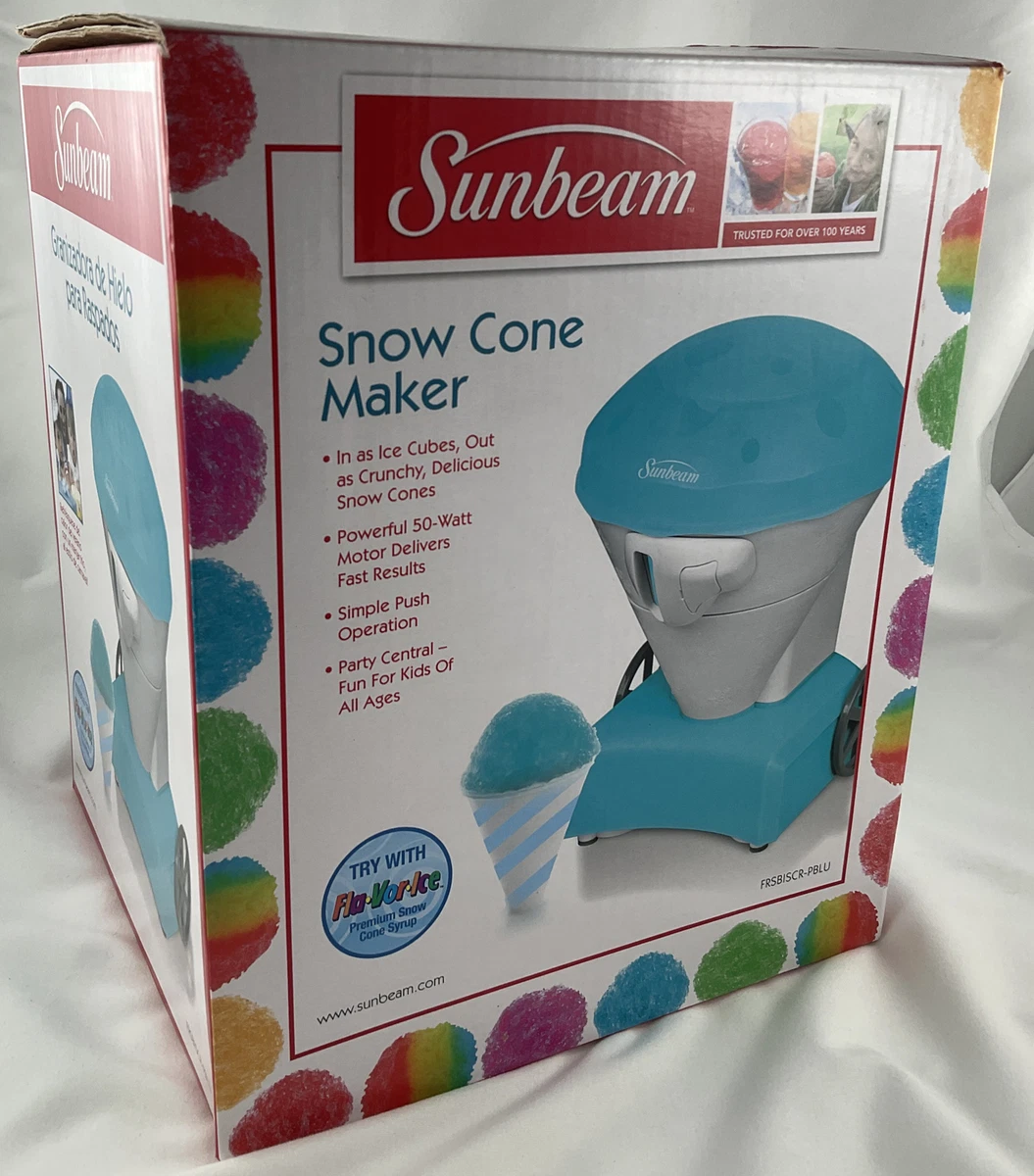Sunbeam shaved ice machine new arrivals
