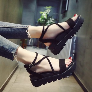 platform muffin sandals