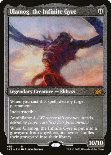 Ulamog, the Infinite Gyre - Ultimate Masters: Box Toppers (UMA
