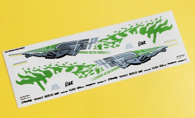 Fast And Furious Supra Paul Walker 24th Scala Adesivi Decalcomanie 1/24