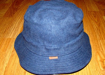 denim kangol hat