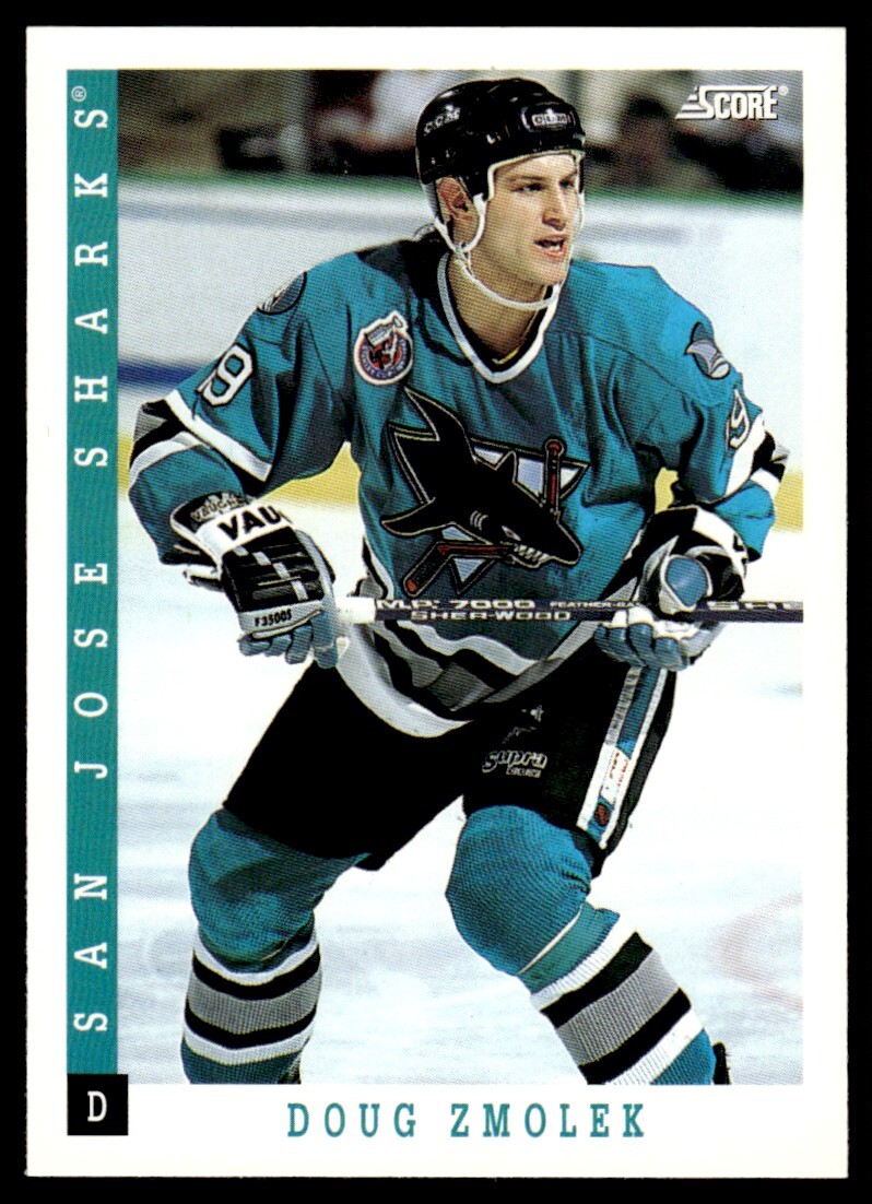 1993 Score #327 Doug Zmolek - San Jose Sharks | eBay